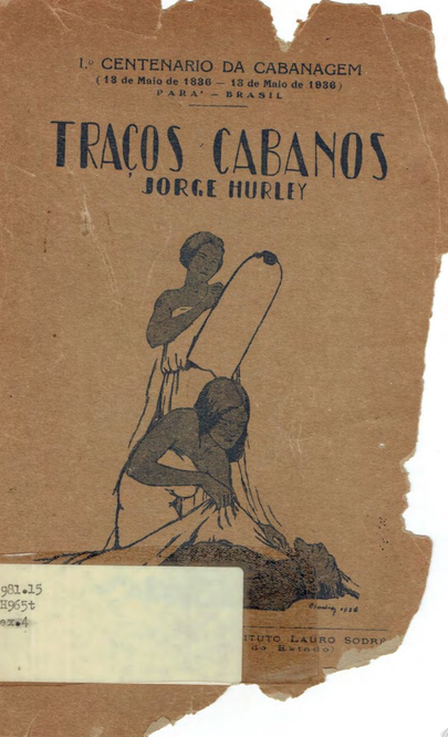 Capa de Os Traços Cabanos de Jorge Hurley – 1936