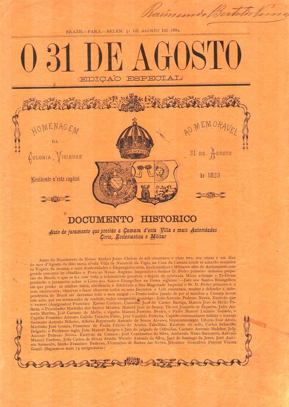 Capa de O 31 de Agosto