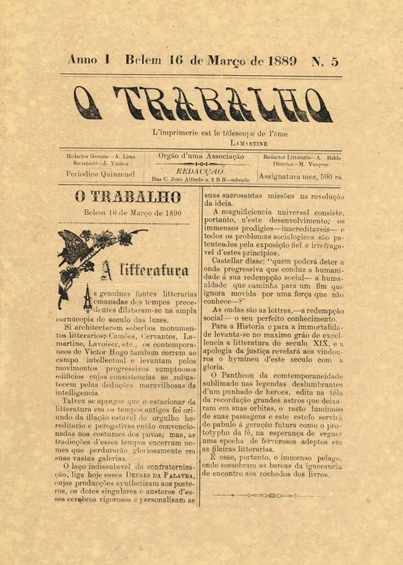 Capa de O Trabalho