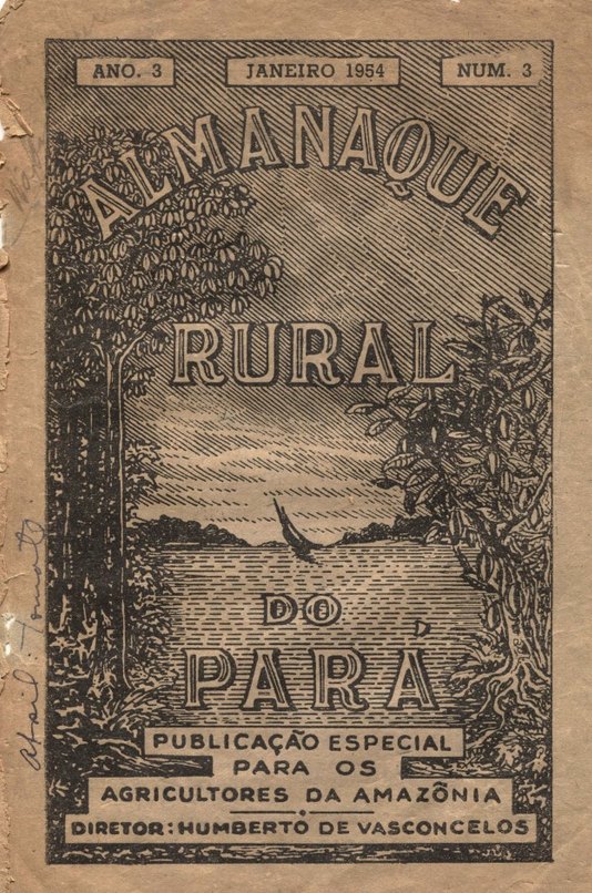 Capa de Almanaque Rural do Pará