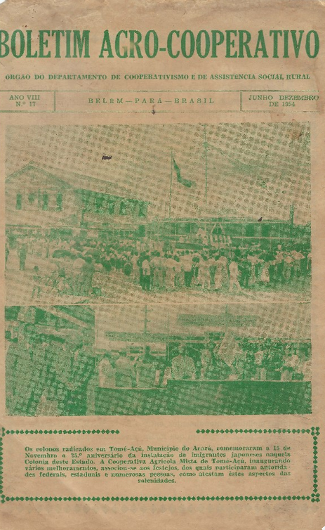 Capa de Boletim Agro Cooperativo