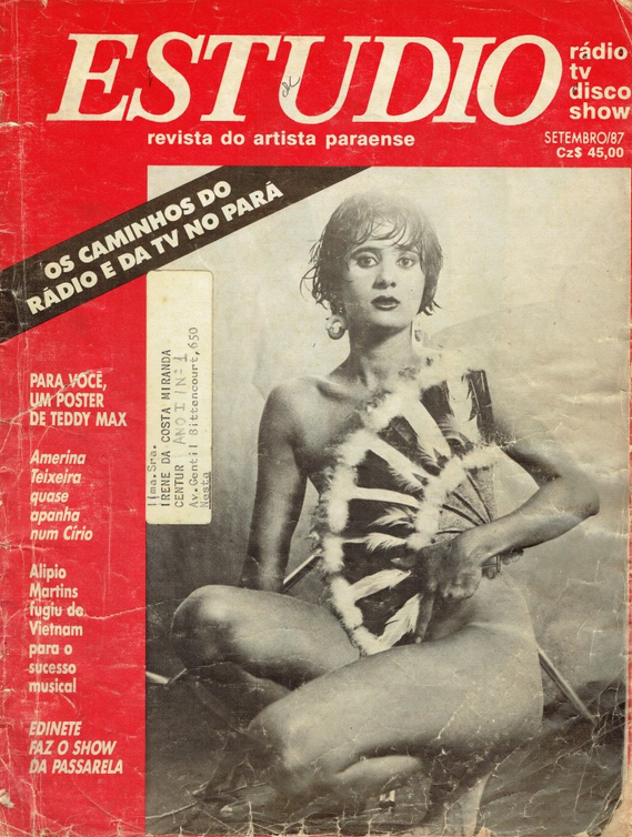 Capa de Estudio: revista do artista paraense