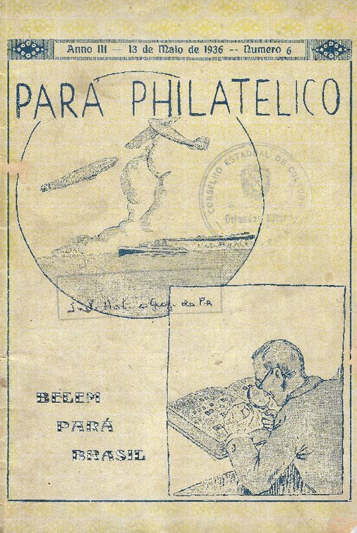 Capa de Pará Philatelico