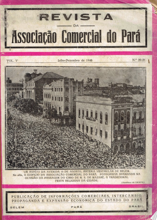 Capa de Revista da Associação Comercial do Pará