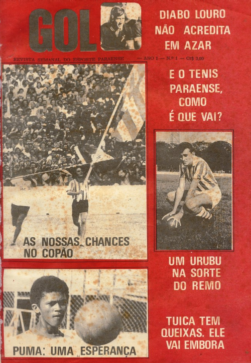 Capa de Gol: revista semanal do esporte paraense