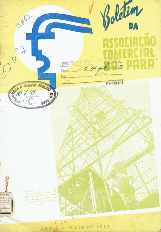 Capa de Boletim da Associação Comercial do Pará